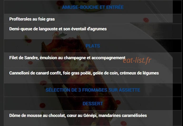 A L'Evidence — carte page 4