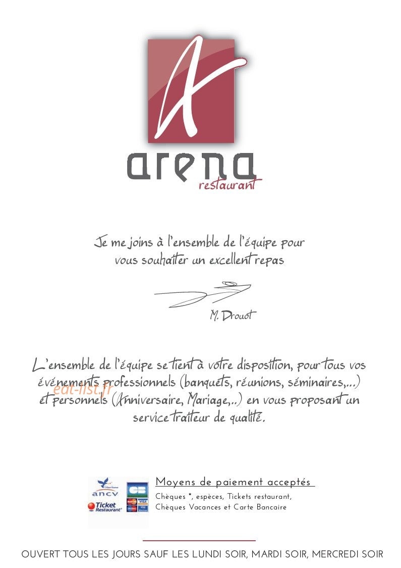 Arena — carte page 8