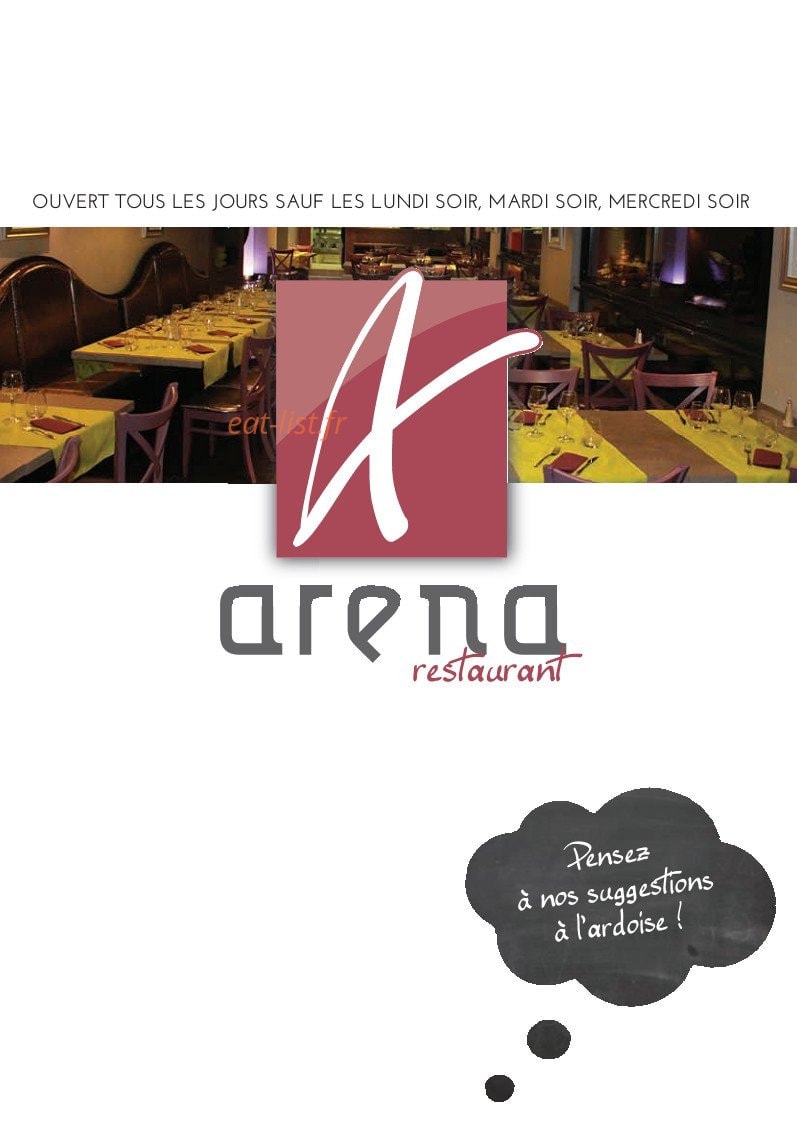 Arena — carte page 1
