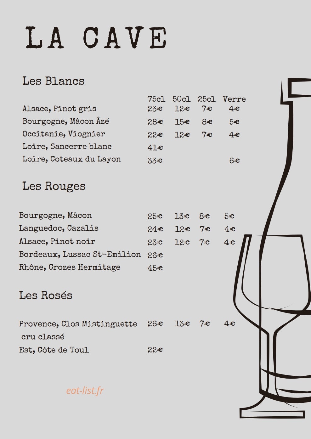 Arom Burger — carte page 3