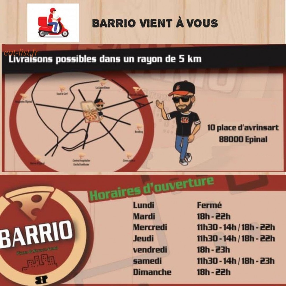 Barrio — carte page 3