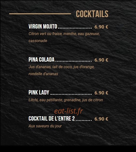 L'Entre 2 — carte page 8