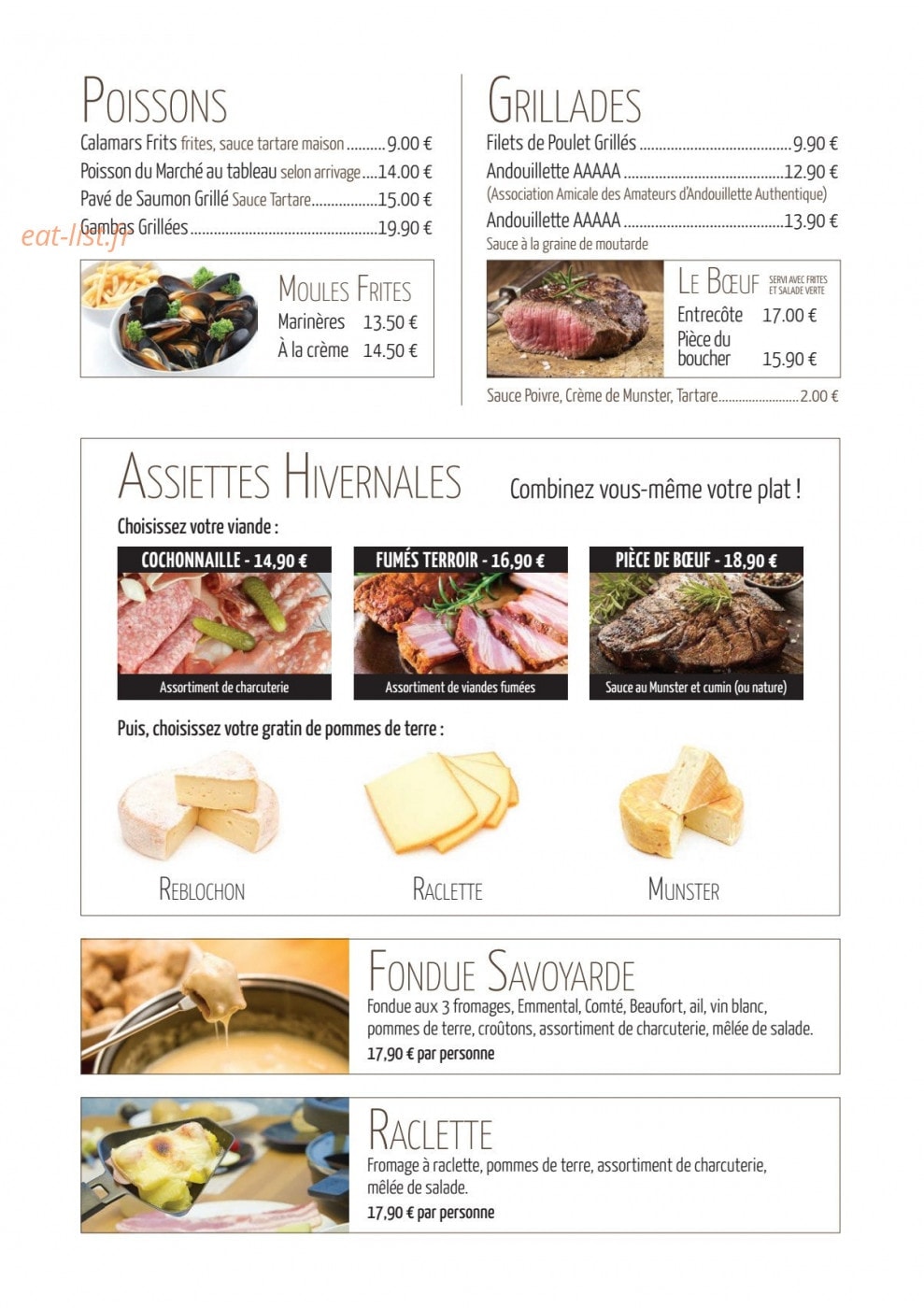 La Capitainerie — carte page 3