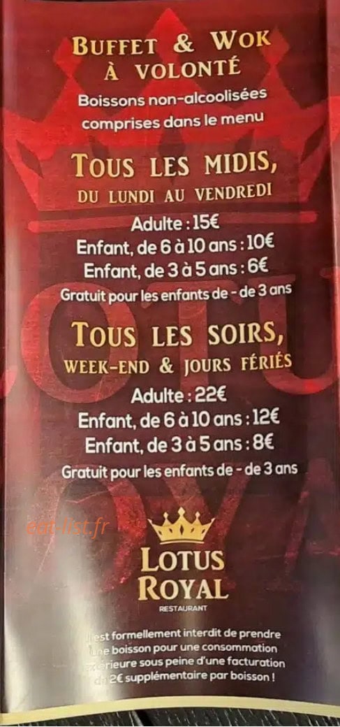 Le Lotus Royal — carte page 2