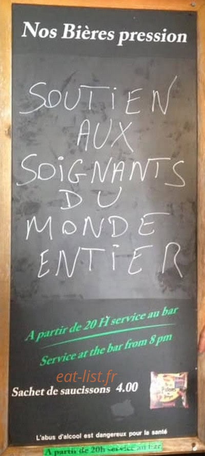 Le Pub — carte page 1