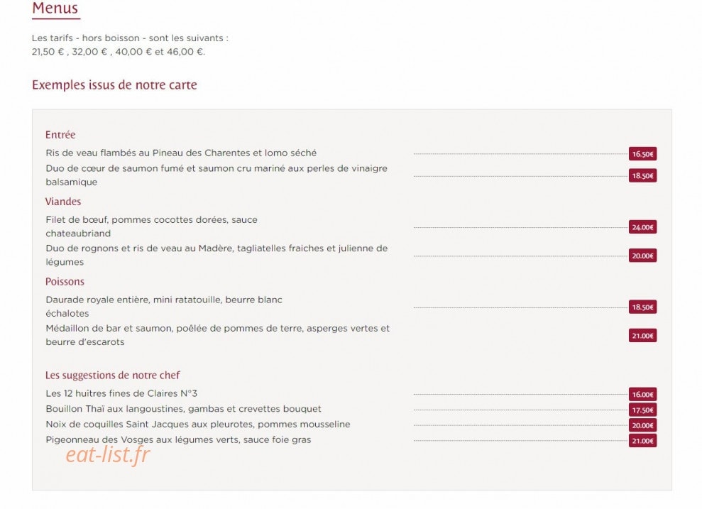 Le Rochambeau — carte page 1