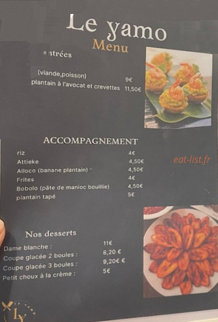 Le yamo — carte page 1