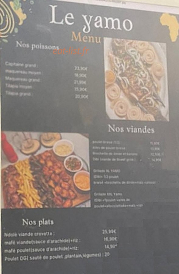 Le yamo — carte page 2
