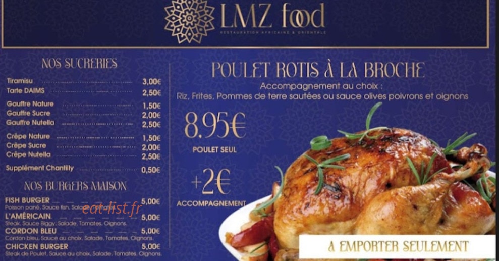 Lmz Food — carte page 3