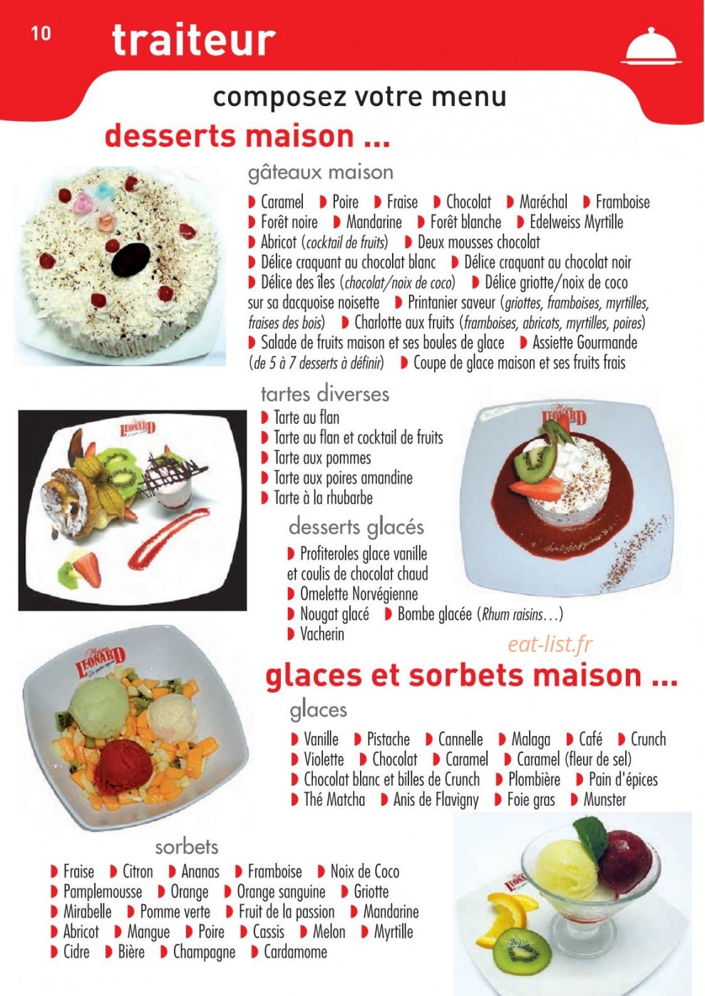 Maison Leonard — carte page 9