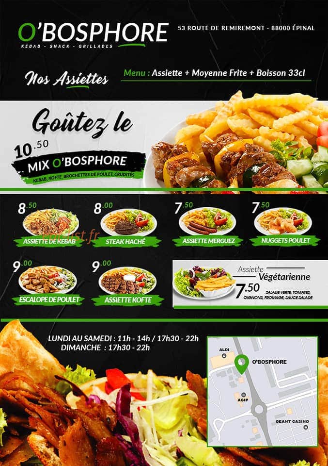 O'Bosphore — carte page 2