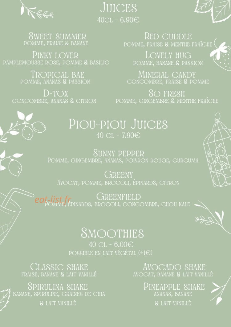 Piou-Piou — carte page 2