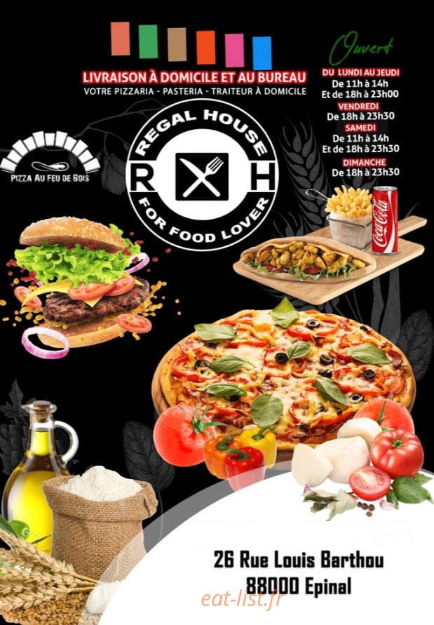 Regal House — carte page 1
