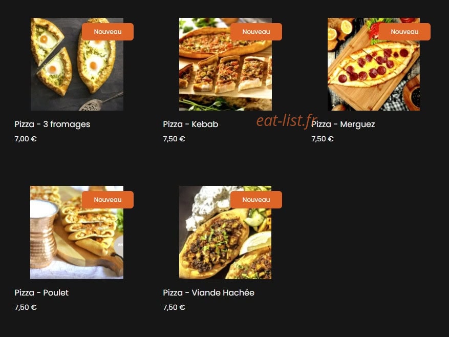 RN FOOD — carte page 6