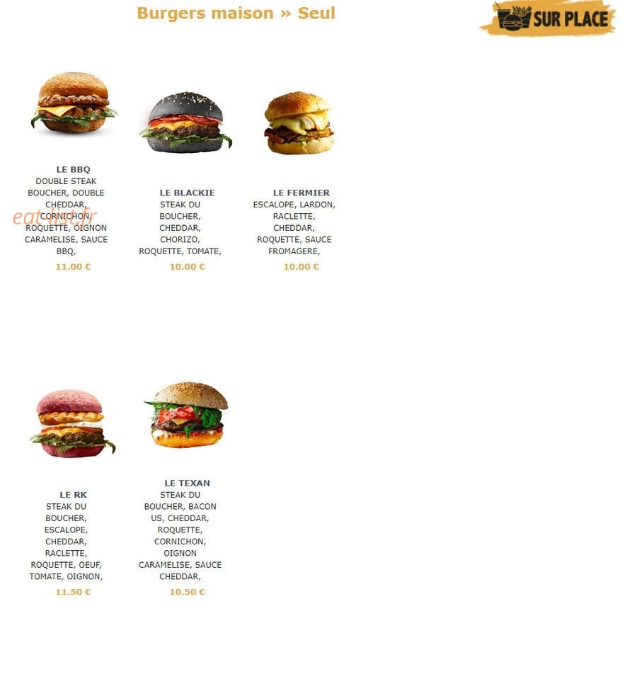 Royal Kebab — carte page 7