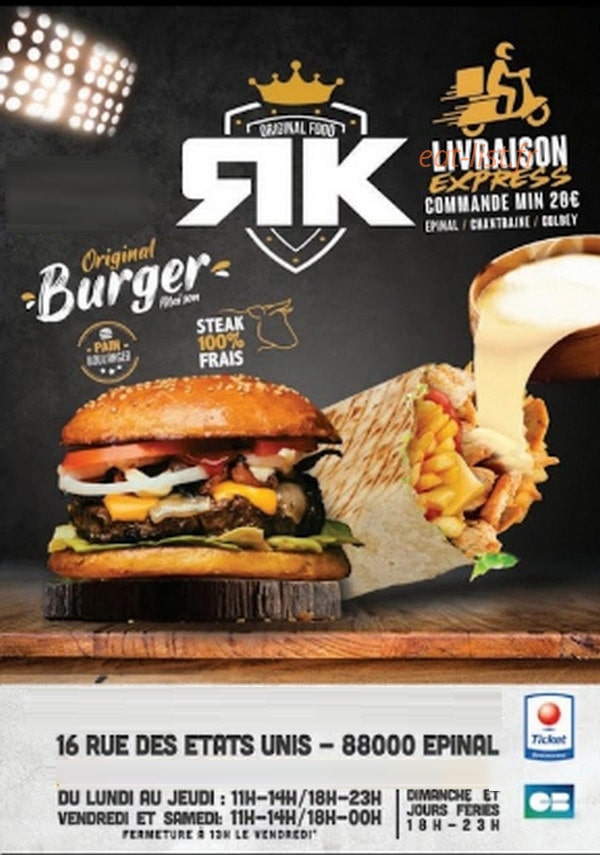 Royal Kebab — carte page 1