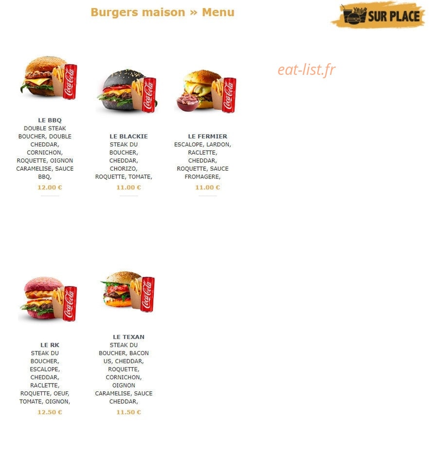 Royal Kebab — carte page 8