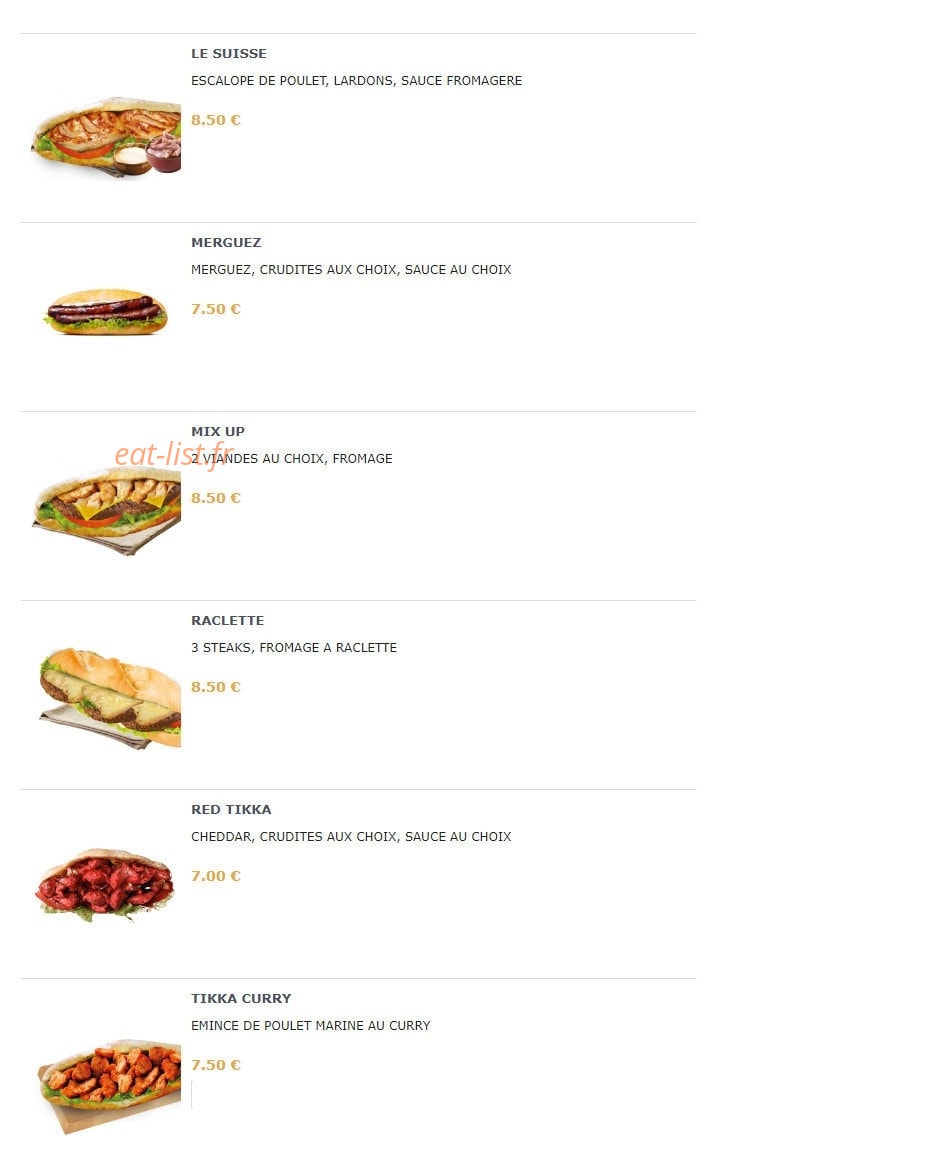 Royal Kebab — carte page 21