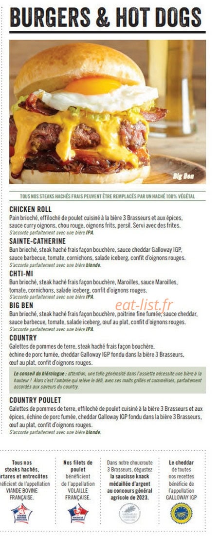 3 Brasseurs — carte page 3