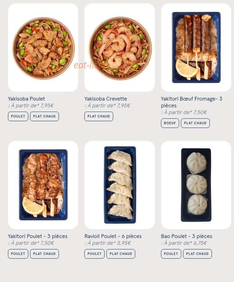 Sushi Daily — carte page 9
