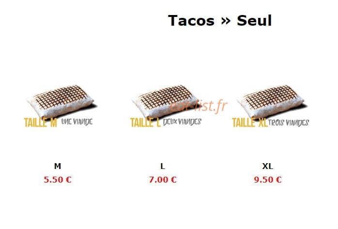 Food Time — carte page 2