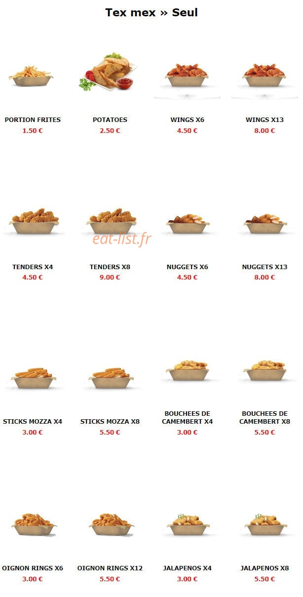 Food Time — carte page 9