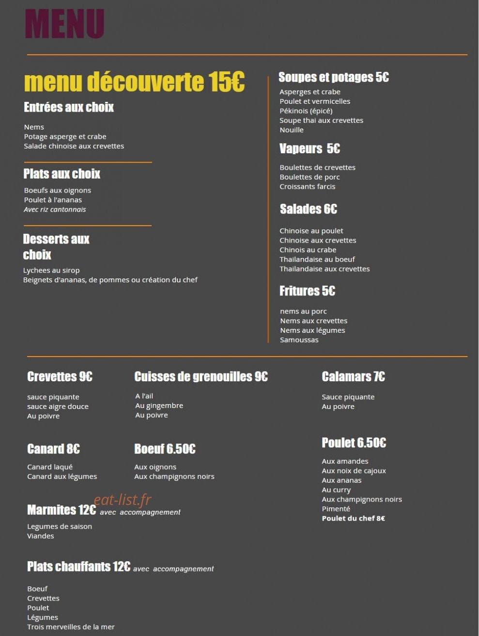 Le dragon d'or — carte page 1