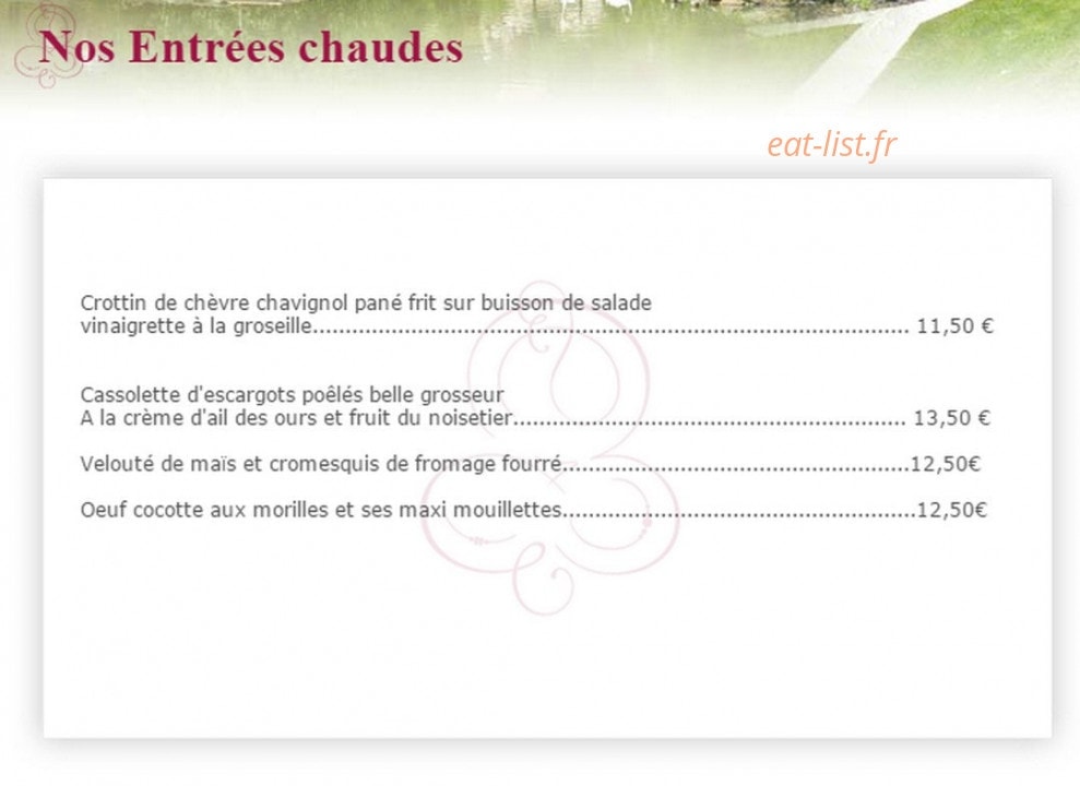 Le Régal — carte page 7