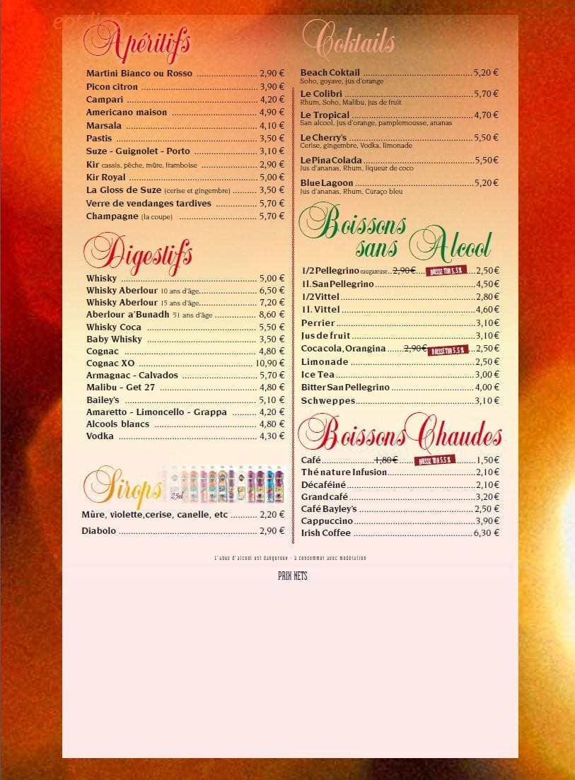 Le san remo — carte page 11
