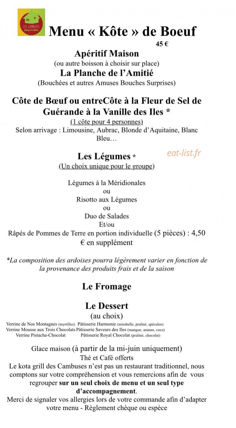 Les Cambuses — carte page 3