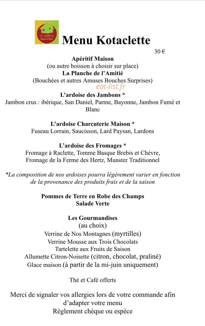 Les Cambuses — carte page 2