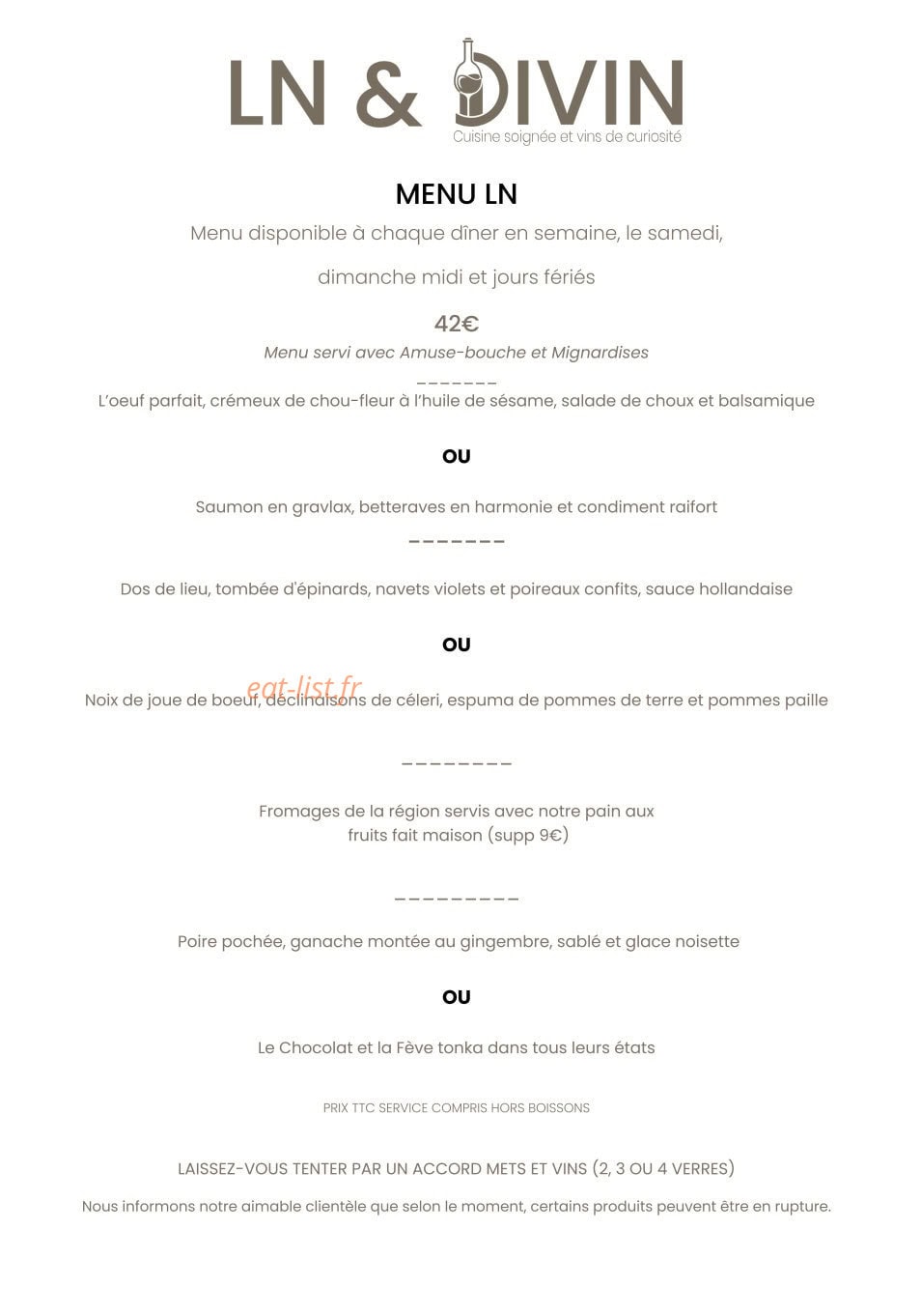 Ln Et Divin — carte page 2