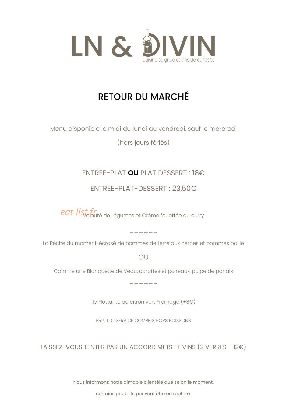 Ln Et Divin — carte page 1