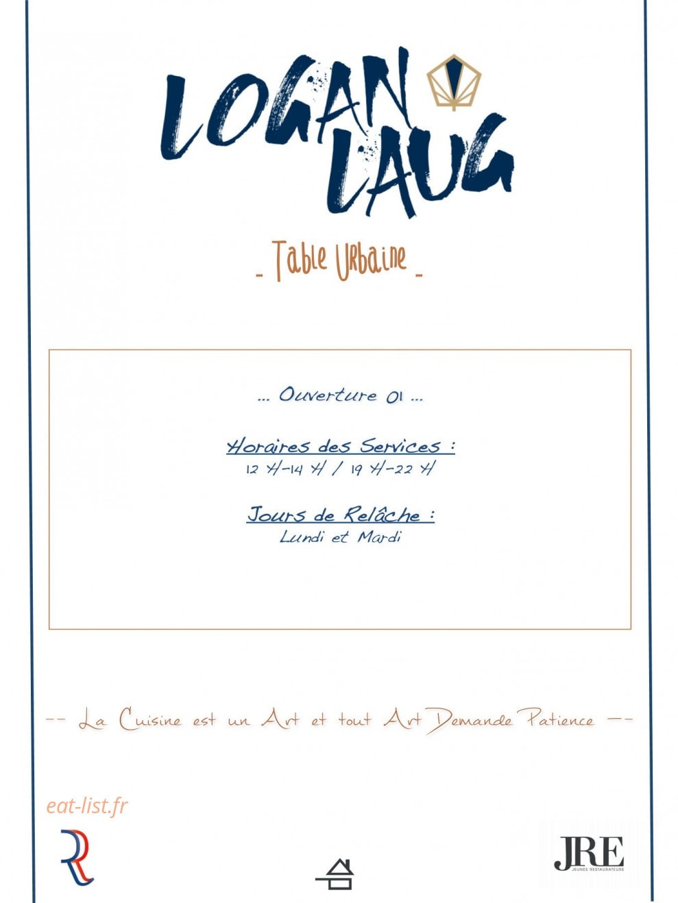 Logan LAUG — carte page 1