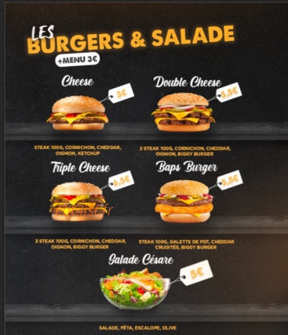 O'Classic — carte page 4