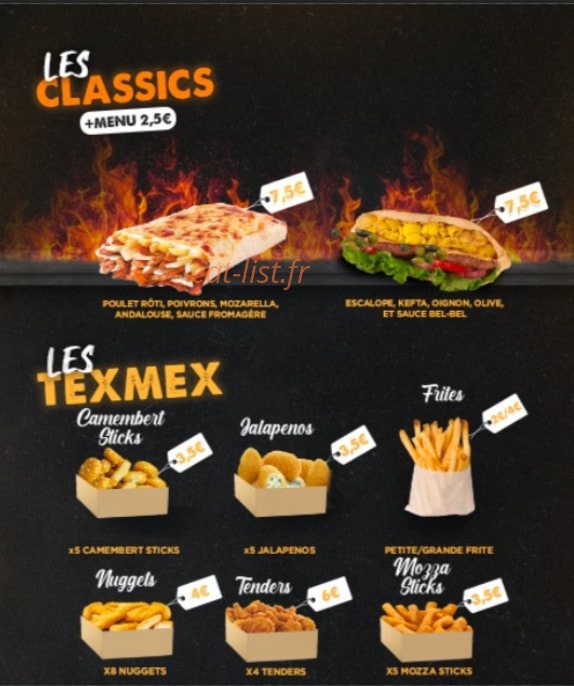 O'Classic — carte page 5