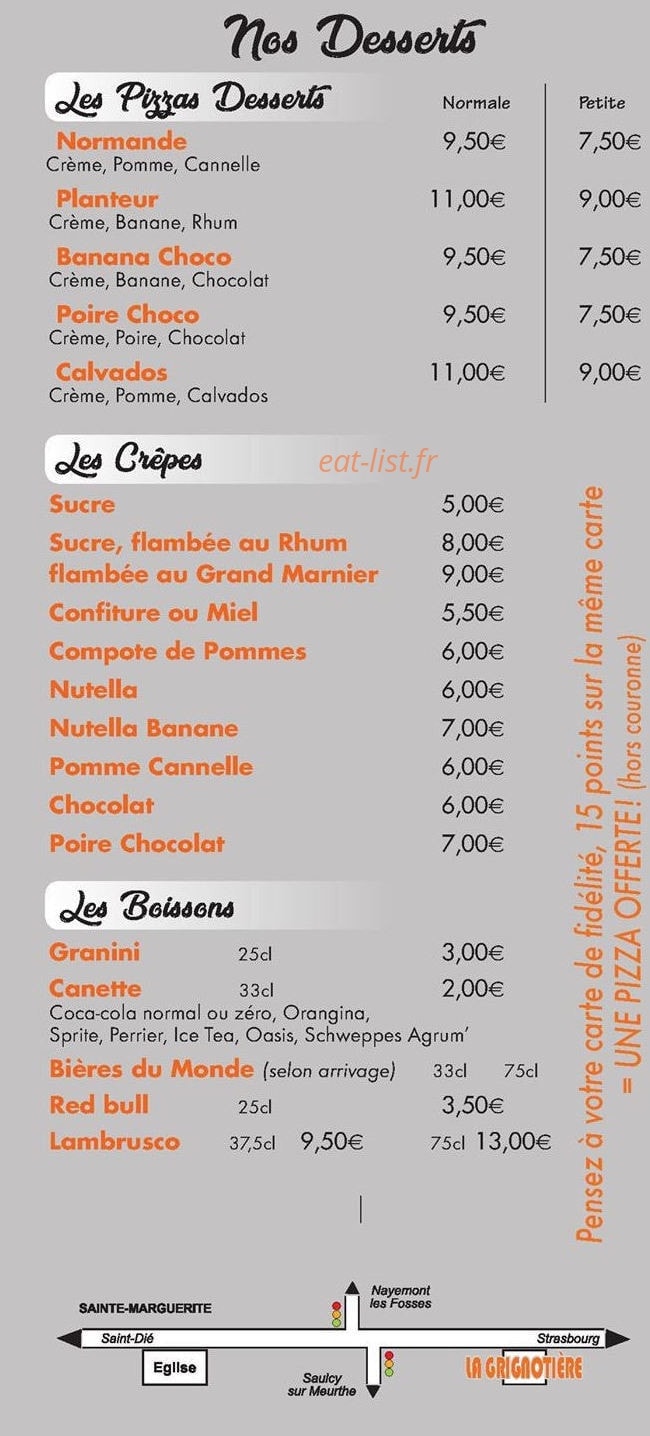 La Grignotière — carte page 6