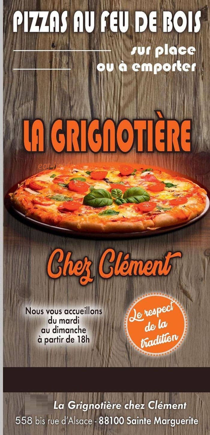 La Grignotière — carte page 1