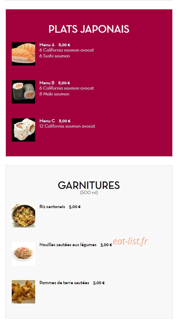 Le Panda — carte page 1