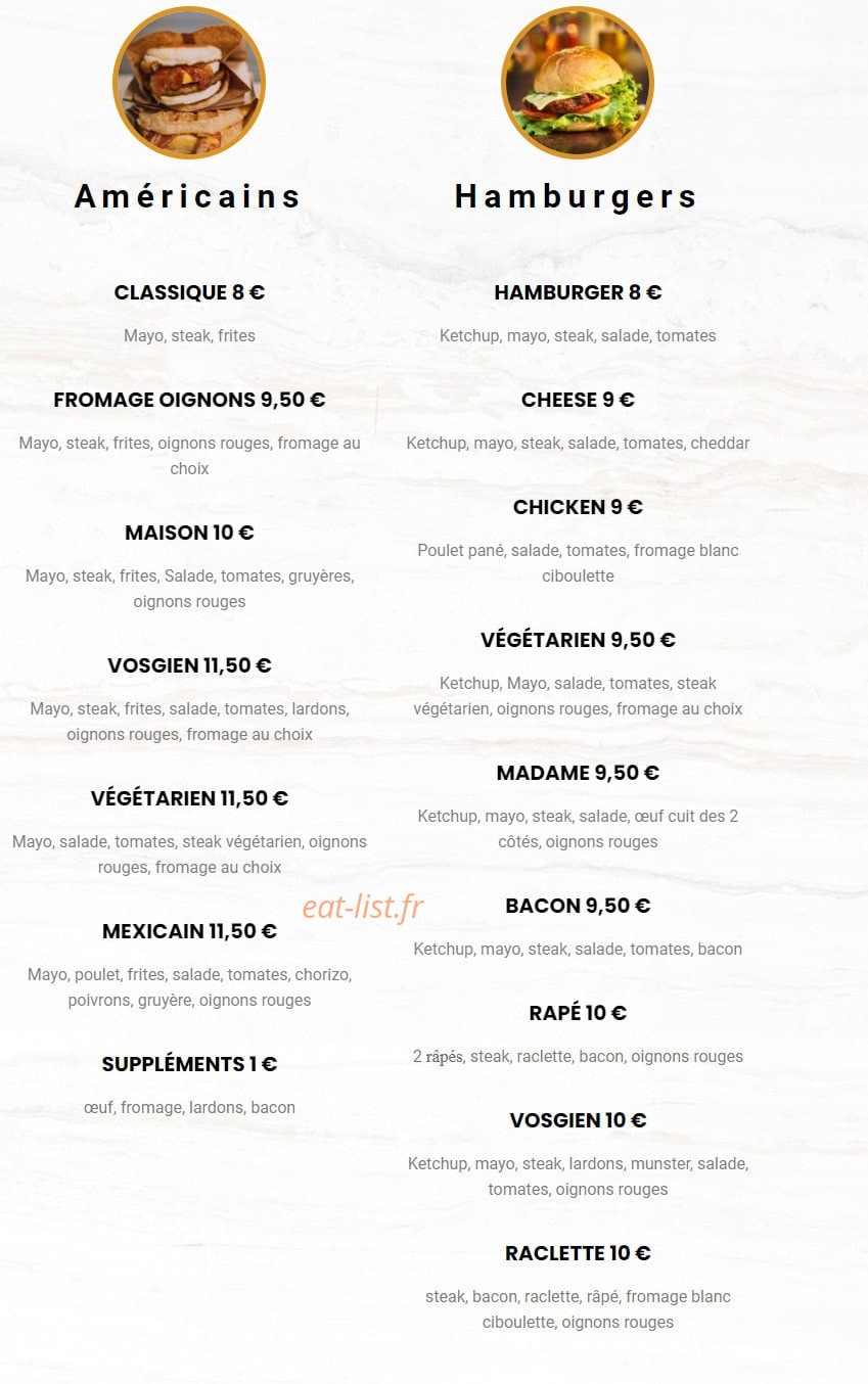 Chez Laety — carte page 1