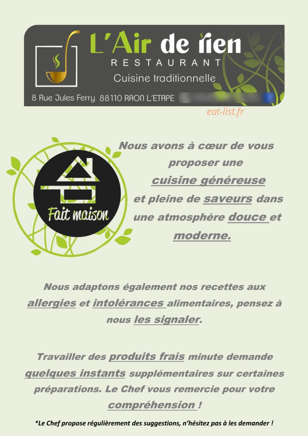 L'air de rien — carte page 1