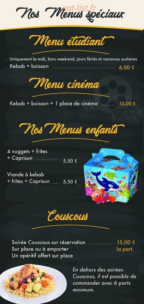 O'Délice — carte page 6
