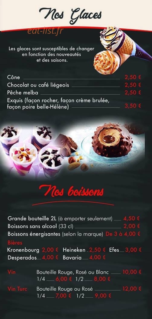 O'Délice — carte page 7