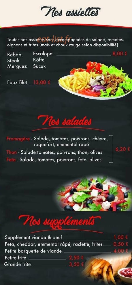 O'Délice — carte page 5