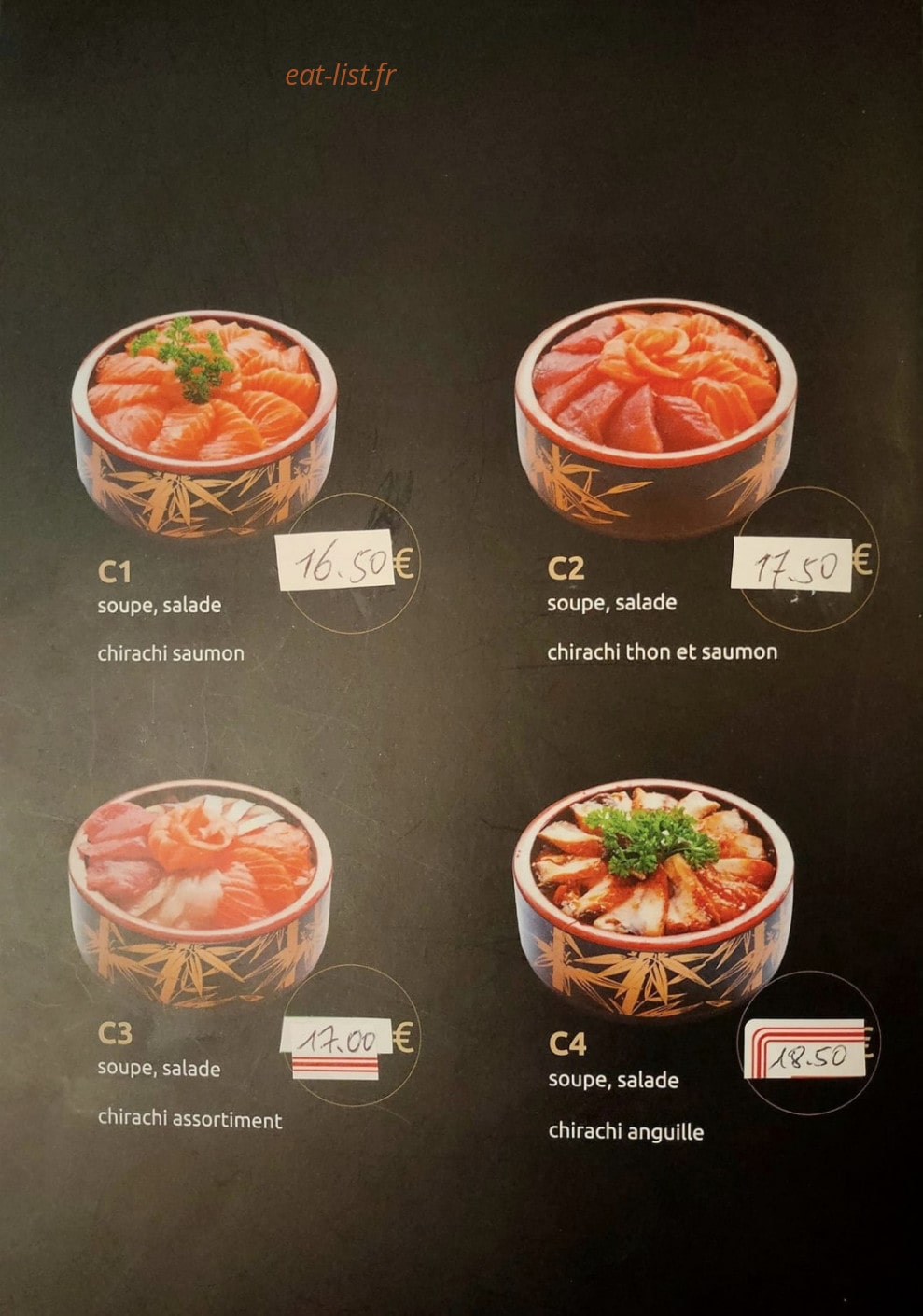 Ginza D'Or — carte page 7