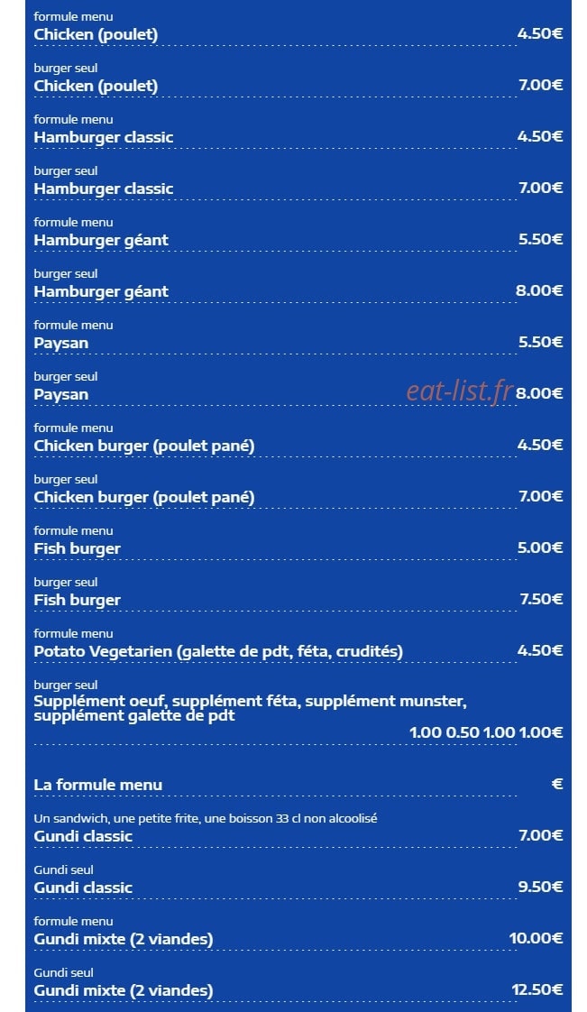 Akm Resto — carte page 3