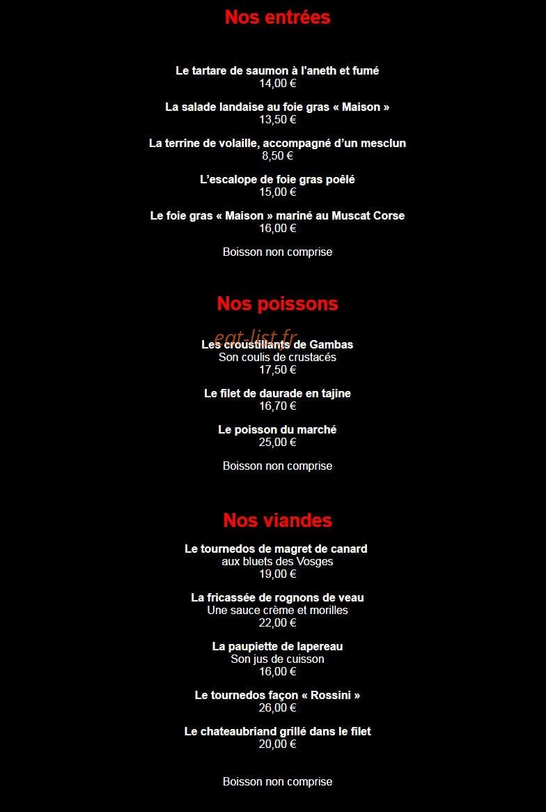 Le Chamagnon — carte page 1