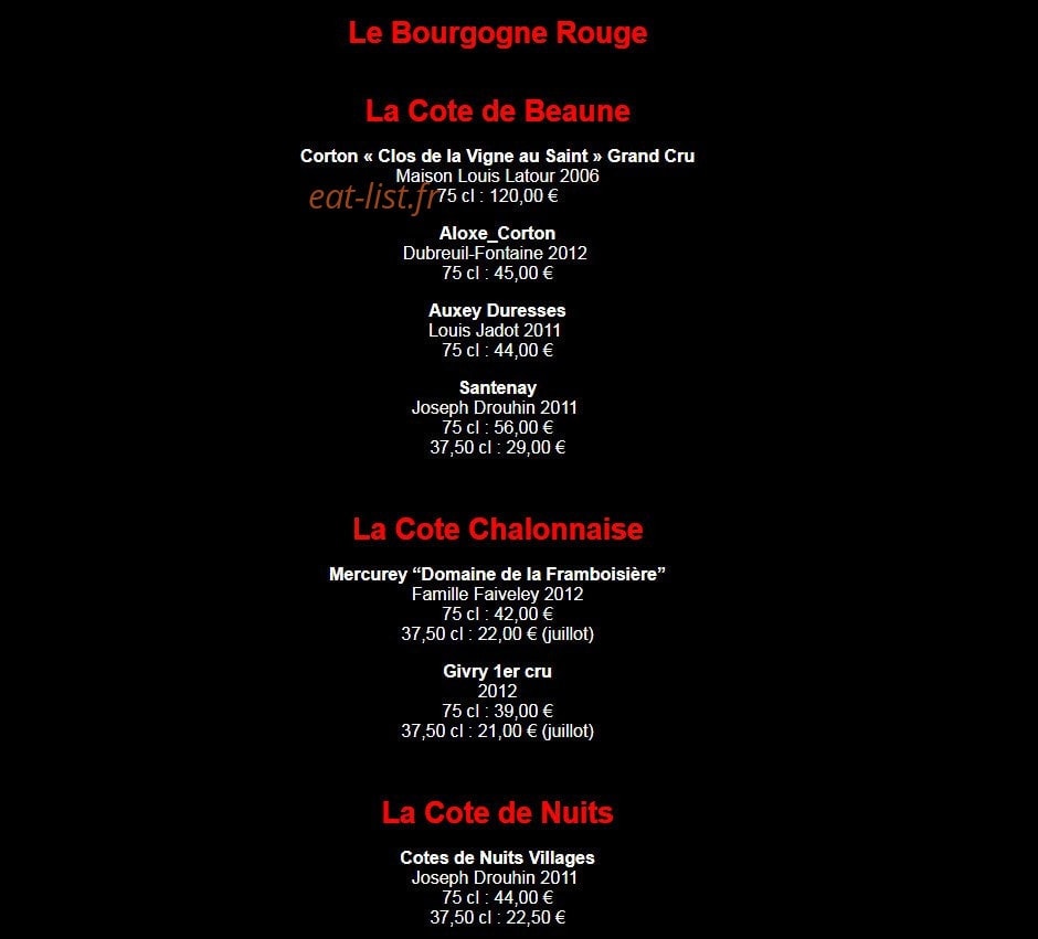 Le Chamagnon — carte page 20
