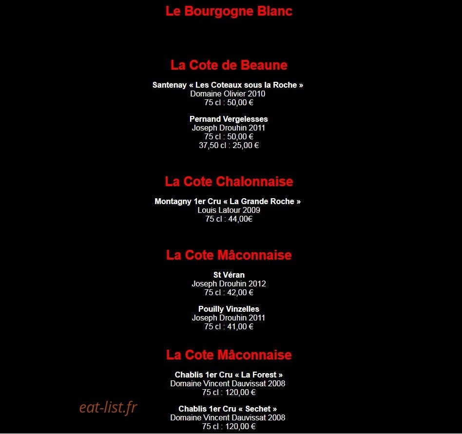 Le Chamagnon — carte page 21
