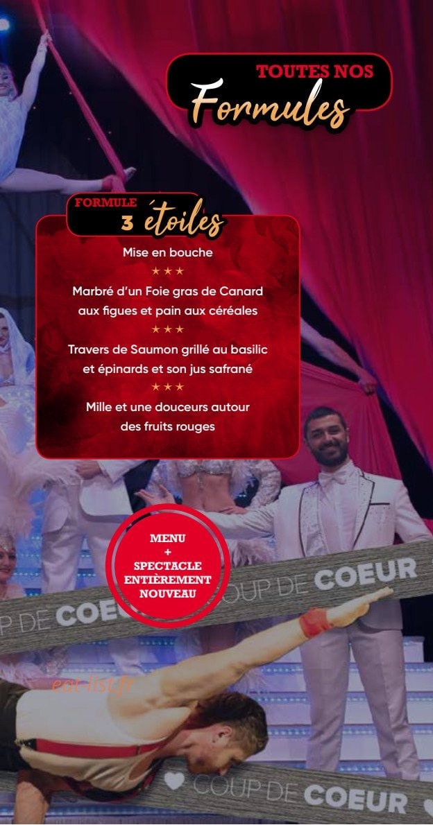 Mille et une Étoiles — carte page 2